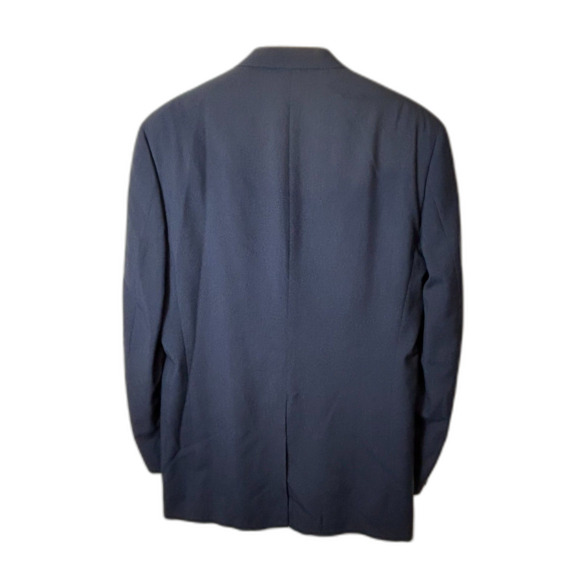Hart Schafner & Marx Nordstrom Classic Navy Wool Blazer Size 42XL - Picture 6 of 15